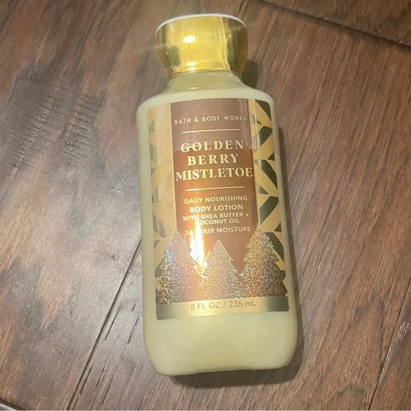 Bath & Body Works Other - Bath and Body Works GOLDEN BERRY MISTLETOE Body Lotion 8 FL OZ NEW
